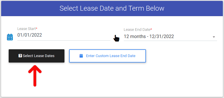 Submitting the Occupy Unit Form
