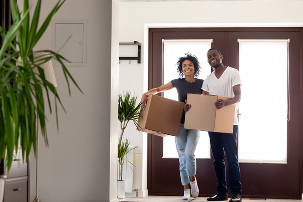 Residents moving into a community