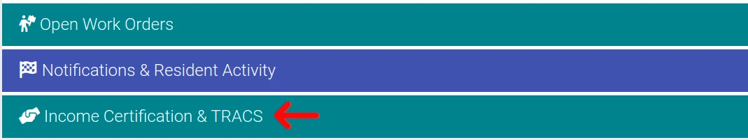 TRACS online integration