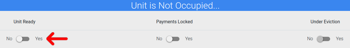 Locking Unit Payment for Property Management Software