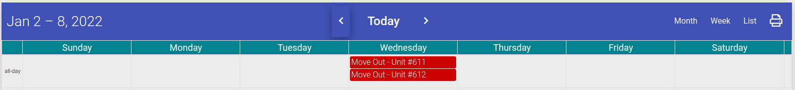 Make Ready Board navigation link property management software
