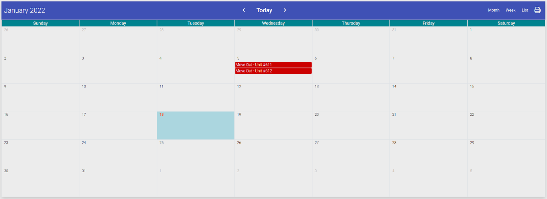 Make Ready Board navigation link property management software