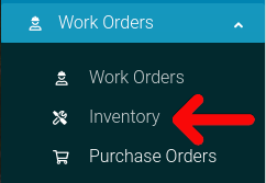 Inventory Navigation for Work Orders